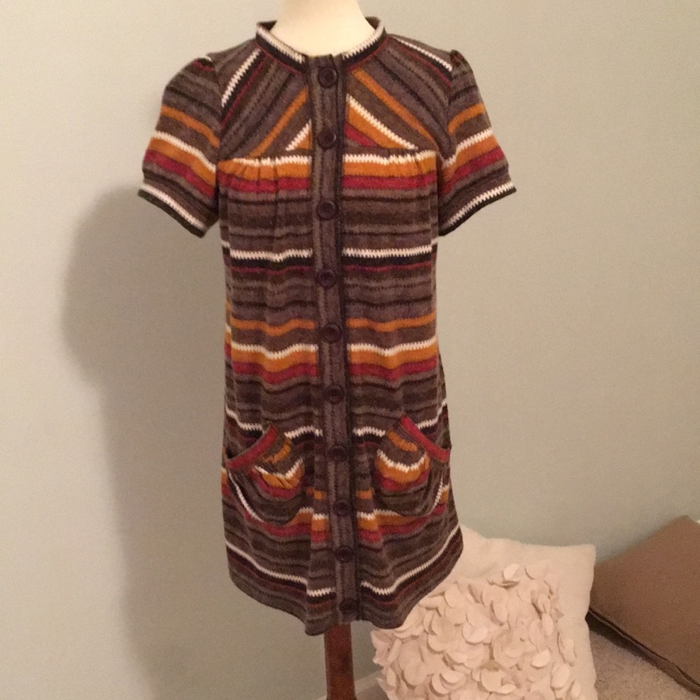 Striped Sweater Dress